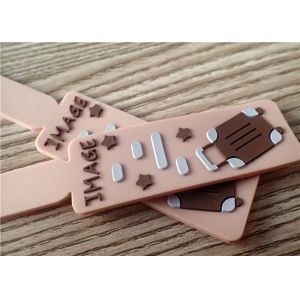 Профессиональные изготовленные на заказ заплаты кремния с блинтованием 3Д соединяют логотип для багажа