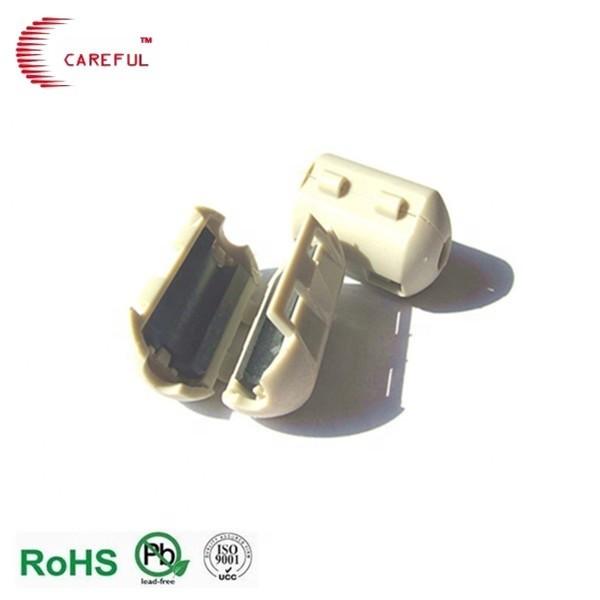 Émetteur de bruit EMI Filtre d'étranglement Noyau divisé EMI câble de pinceau Noyau ferrite