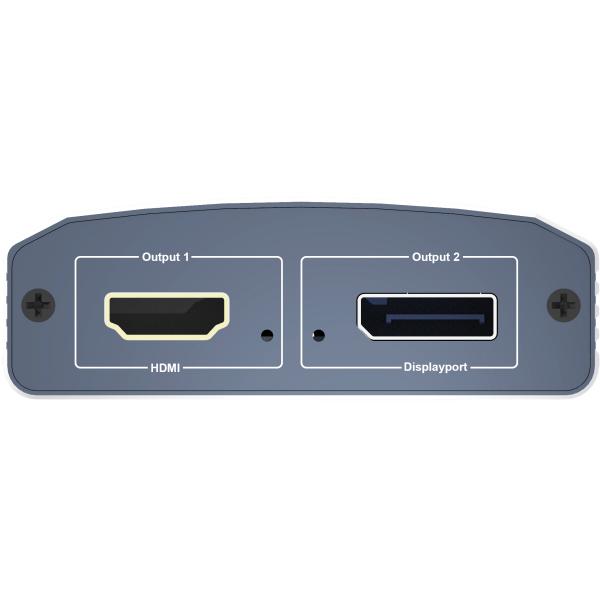 4K x 2K AV Signal converter HDMI to DP