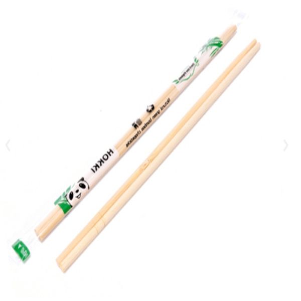 Custom Logo Bamboo Disposable Round Chopsticks for Household/Restaurant/Hotel Dining Experience