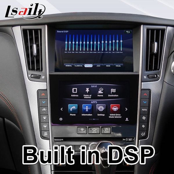 Lsailt Android Carplay Multimedia Video Interface for 2015-2020 Infiniti Q50 Q60 Q50s Q50L Q60S