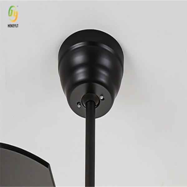 48W установка Downrod света потолочного вентилятора древесины металла СИД 52 дюймов