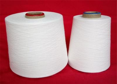Poliéster branco cru o fio girado 30S, anel amigável de Eco girou tecendo