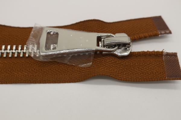 Euro Type Metal Open Ended Zips For Jackets , 36 Inch / 26 Inch Metal Zipper 8#