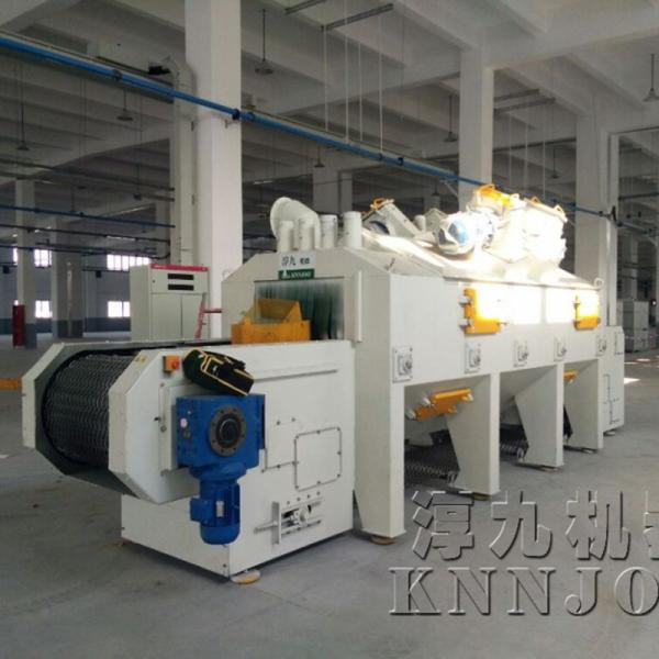 Aluminum Pan Wire Mesh Shot Blasting Machine for Deflashing Derusting