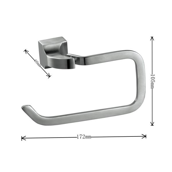 6.8 Inch Modern Toilet Paper Roll Holders Hotel Bathroom OEM Acceptable