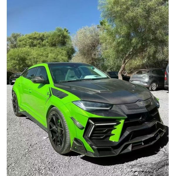 Mansor Style Carbon Fiber Body Kit Lamborghini Urus Front And Rear Bumper Spoiler Hood