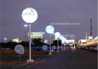 Luces llevadas inflables del globo de la linterna de la luna cristalina con la lámpara del metal Halide1000W