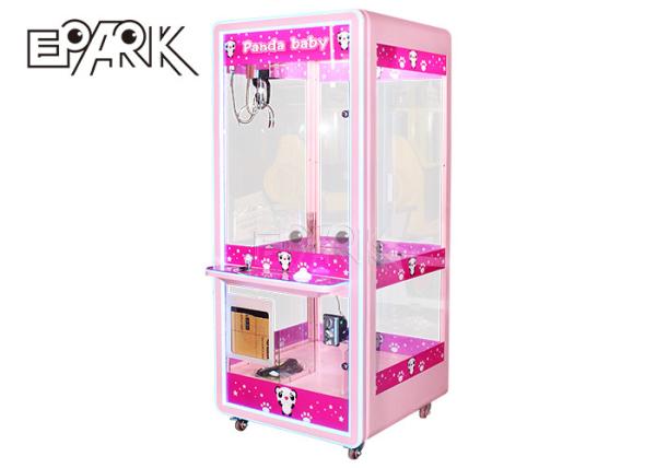 Indoor Game Center Mini Cube Crane Claw Machine Plush Toy Equipment