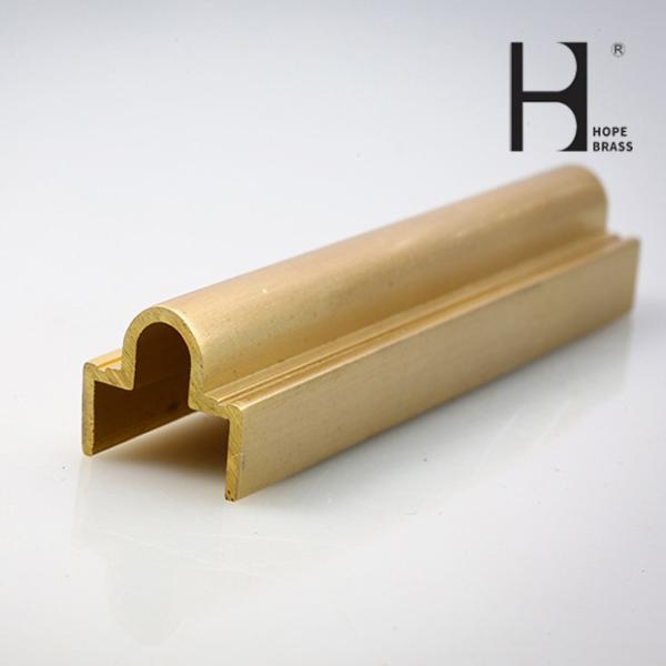 Anti Fade 58% Copper U Shaped Metal Channel For Door Construction