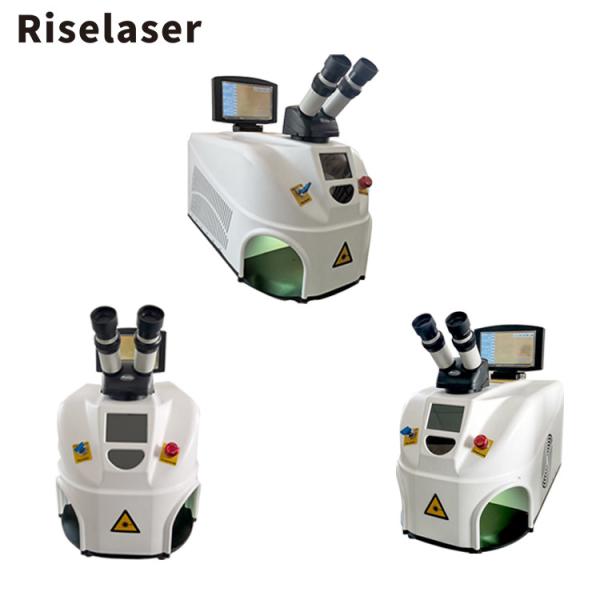 Mini Máquina de Soldadura a Laser Portátil Para Ouro Prata Reparação de jóias de aço inoxidável