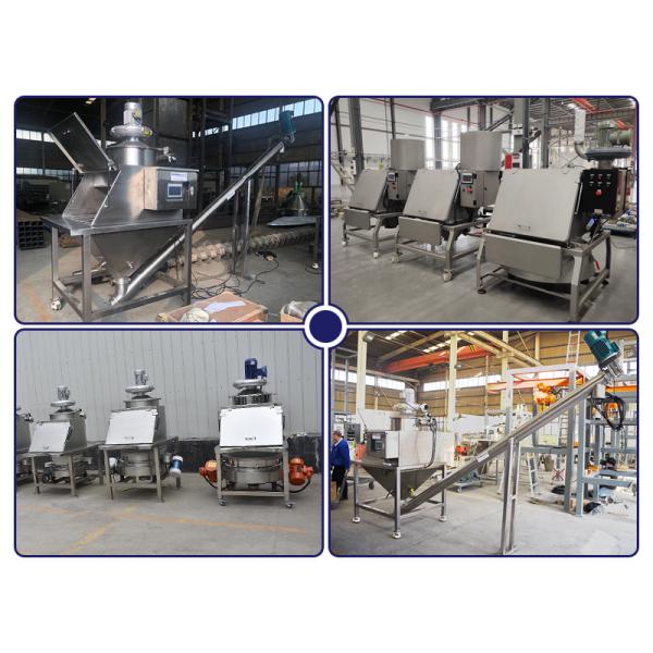 Estación de alimentación sin polvo cerrada Manual Estación de alimentación sin polvo en bolsas pequeñas Equipo de alimentación sin polvo