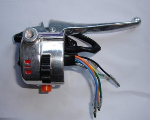 For Honda C90 Motorcycle Turn Signal Switch , Waterpoof Scooter Handlebar Mounted Switch