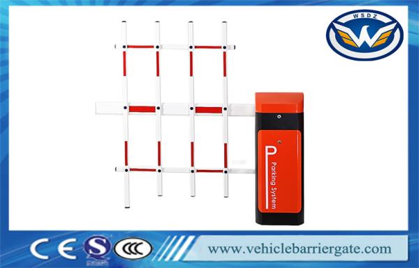 Heavy Duty DC motor card reader vehicle access mechanism solar swing automatic boom gate parking barrier