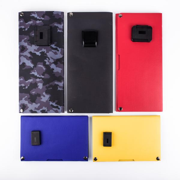 High Efficiency Solar Charger Pack / Solar Folding Bag With Double USB Outlet