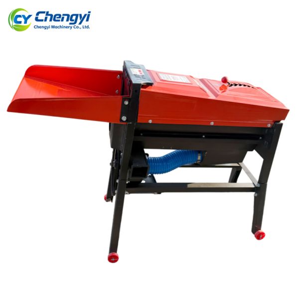 Steel Corn Thresher With Blower Efficient Maize Shelling Cleaning Equipment