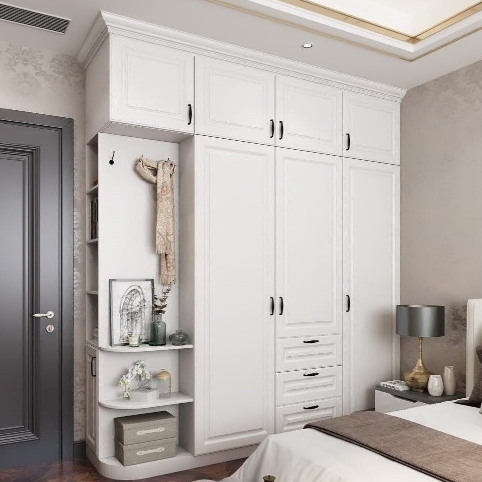 Moisture Resistance Bedroom Wardrobe Closets for Home Villa Hotel Apartment High End
