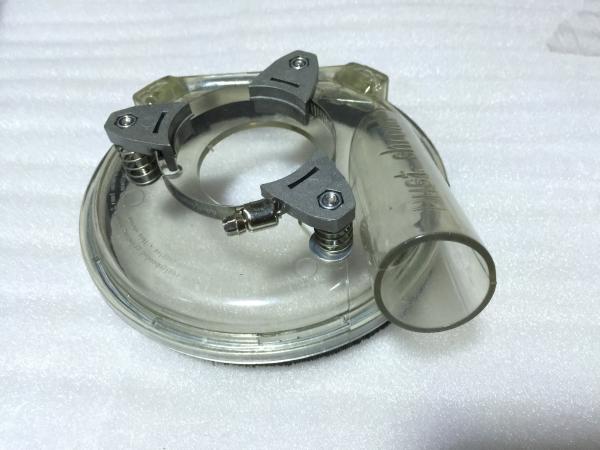 5 inch vacuum dust shroud dust cover for angle grinder hand grinder convertible