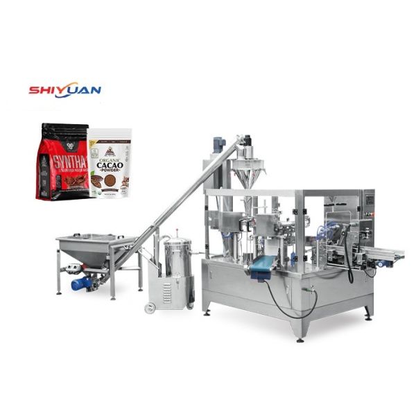 Food Premade Bag Packaging Machine Easy Operate Automatic Doypack Pouch Packing Machine