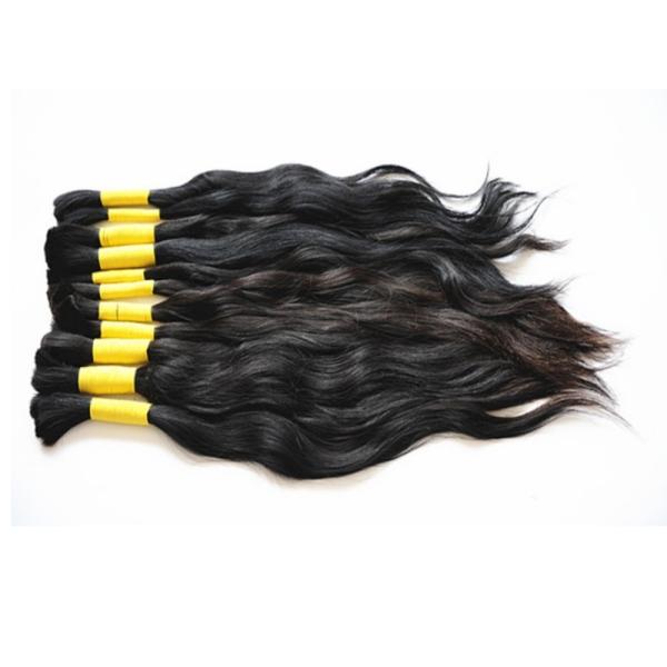Wavy Hair Bulk Shipping FedEx / DHL /Aramex/TNT One Donor Virgin Human Hair Braiding
