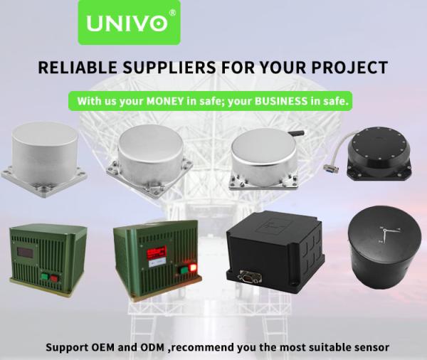 High- UNIVO UBTS770Y Série UBTS770 8W Gyro FOG para atitude estável e localização do norte