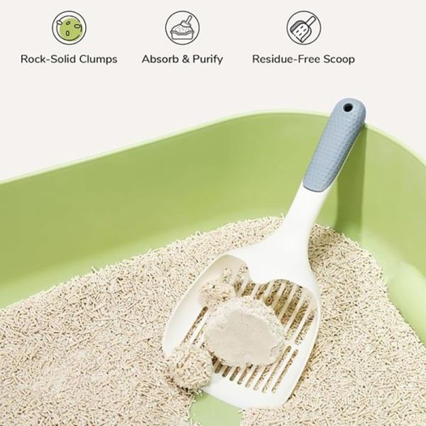 OEM/ODM Eco-Friendly Clumping High Water Absorption Rate Tofu Cassava Mixed Cat Litter