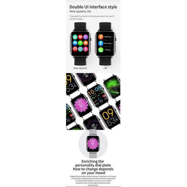 Wholesale KKJ NY15 Smart Watch Blood oxygen IP68 Waterproof Smart Watch For Men Smart Bracelet Reloj Smart Watch Xiaomi