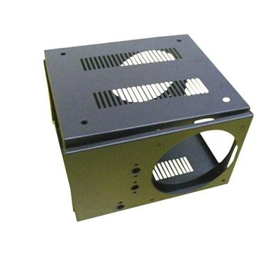 Galvanized Brushed Aluminum PC Case Protective Shells Aluminum Enclosure