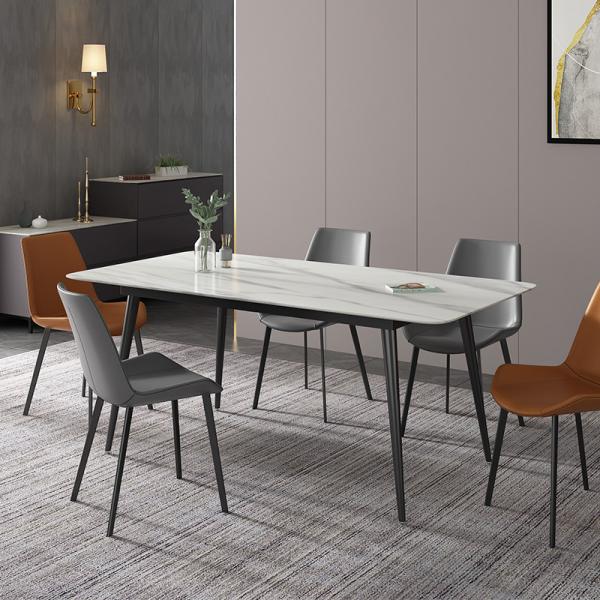 150 X 90 Grey Large Luxury Dining Table And Chairs Set For 6 4  10 Seater