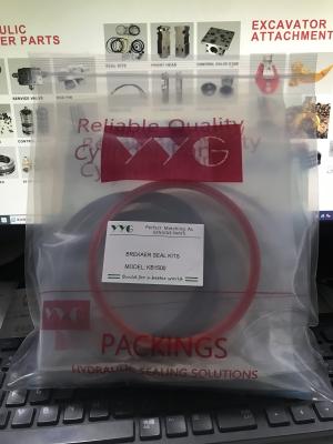Excavator KB1500 Hydraulic Breaker Seal Kit Rubber Material Oil Resistance