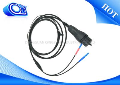 PDLC Waterproof Cable Connector , Simplex Fiber Optic Patch Cord