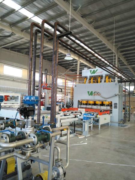 Auto Short Cycle Furniture Lamination Machine , Hot Press Machine For Laminates
