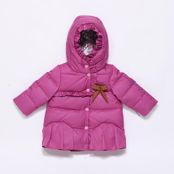 Kids Baby Fashion Winter Boutique Clothing Windproof Waterproof 3 In 1 Down Coat Girls Hooded Parka