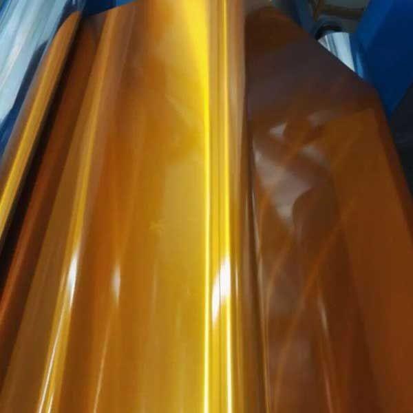Empilhadeira de acabamento de alumínio revestida com PE brilhante e personalizável, com uma ampla gama de cores para projetos de construção.