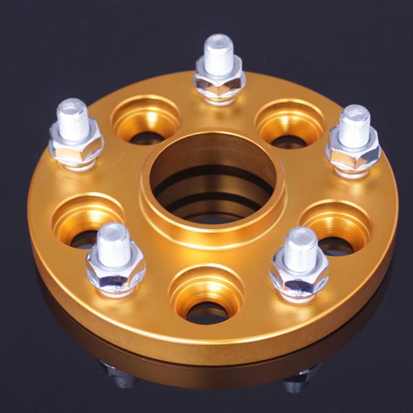 Forged Aluminum Billet 15mm Hubcentric Wheel Spacers For SUBARU PCD 5x100 To 5x114.3