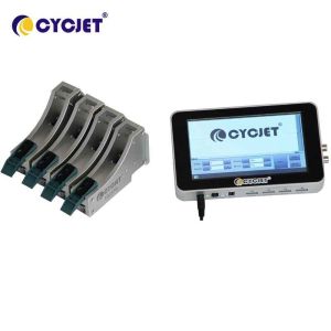 принтер Tij высокого разрешения высоты 100mm струйный 4 головы печати