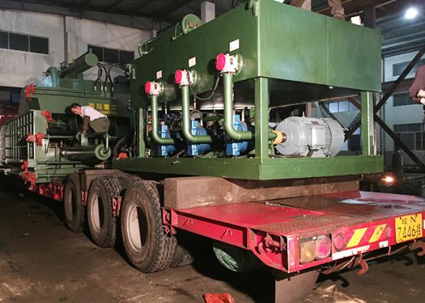 380V 50HZ Scrap Baling Press Machine Efficient Hydraulic Driving System