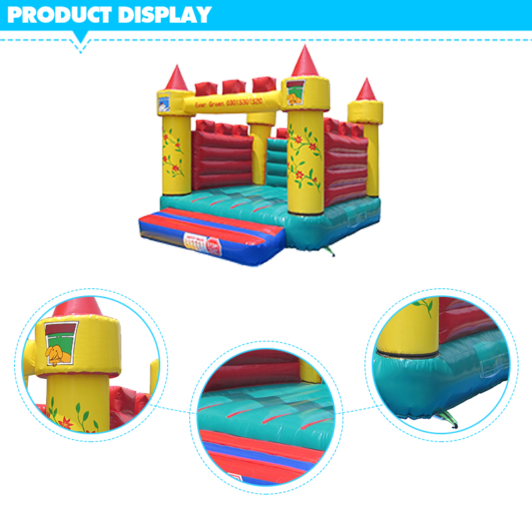 Customized Wholesale Inflatable Bouncer Castle 4.5x3.5x2.5m PVC Material 3-5 Year Warranty 6P/EN71 Lead Free Certified