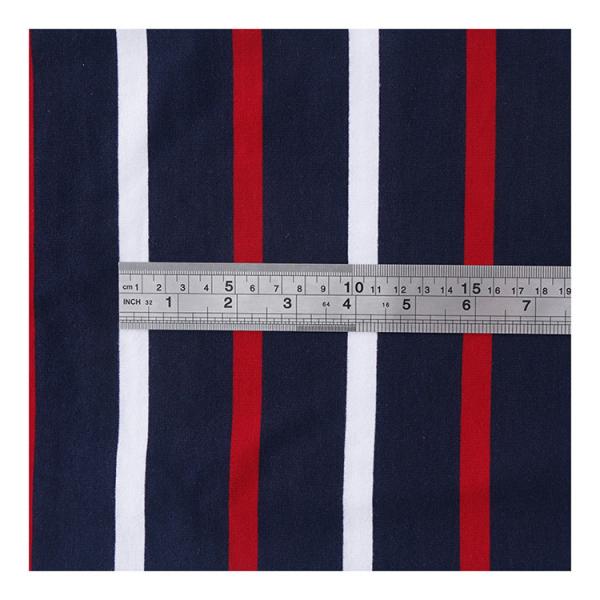 S-200422 Трикотажная полосатая ткань, 175 см 185 грамм футболка полосатая ткань текстура