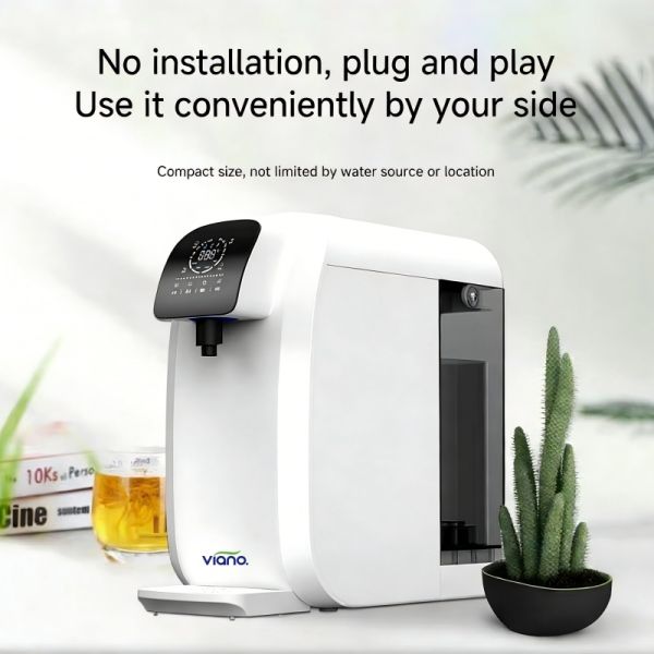 Countertop RO Water Purifier With Heating – Installation-Free Drinking Water System