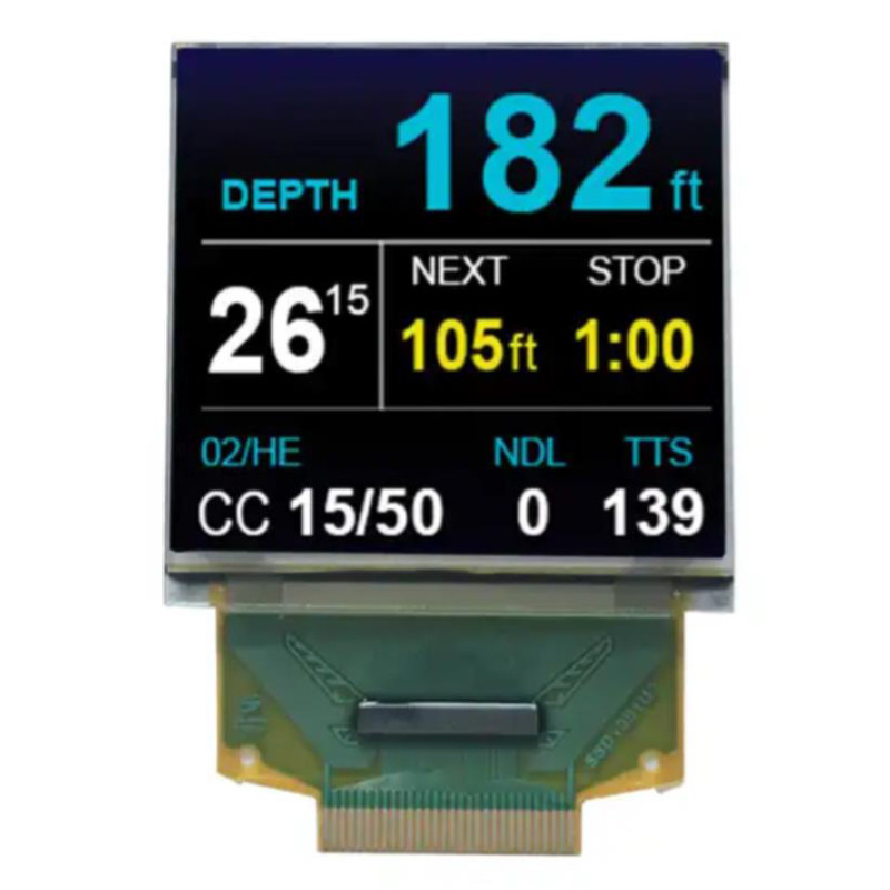 1.5 дюймов 128х128 точек 262k Цветной AMOLED дисплей ZIF Тип UG-2828GDEDF11 Контроллер SSD1351