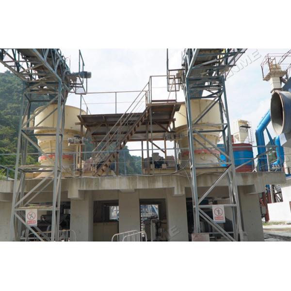 800T/H Contracting Steel Slag Mining Crushing Machine 100mm Feeding