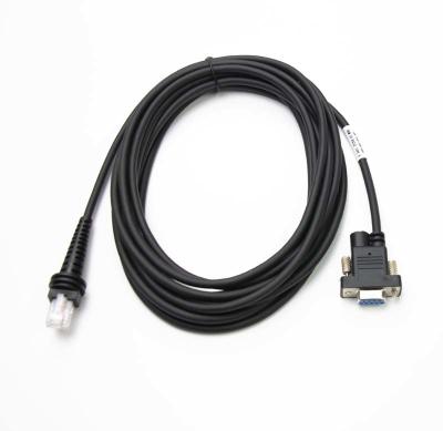 Straight DB9 Female Cable , Rs232 Data Cable 9.8 Feet For Honeywell
