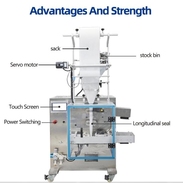 Automatic Ultrasonic Tube Sealing Machine for Tea Powder Doypack Packing