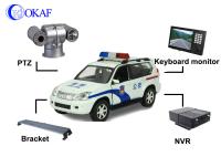 Descarga de intensidad alta de seguimiento montada vehículo IP66 del auto termal de la cámara PTZ