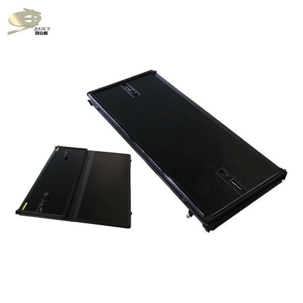 Three Fold Hard Aluminum Retractable Tonneau Cover For Great Wall Pao GWM POER