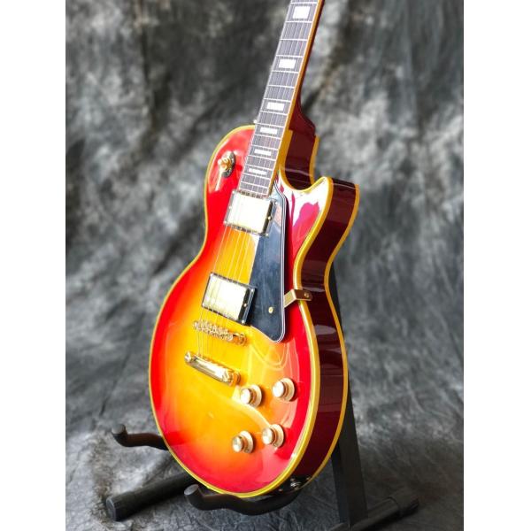 Custom Sunburst color electric guitar Custom LP 60 guitar
