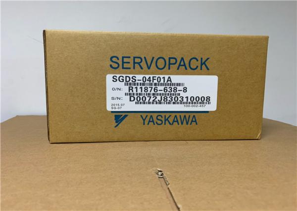 Movimentação servo industrial de Yaskawa SGDS-04F01A eficiência do IE 1 de 400 watts
