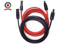Câble d'extension adapté aux besoins du client de panneau solaire du câblage TUV 2.5mm2