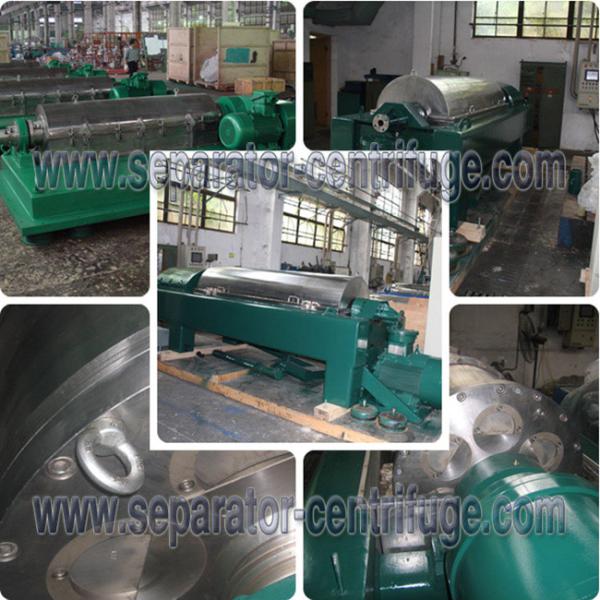 Anti-abrasive Solid Bowl Control Drilling Mud Centrifuge with Automatic Control